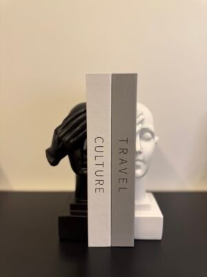 Two Faces Sculpture