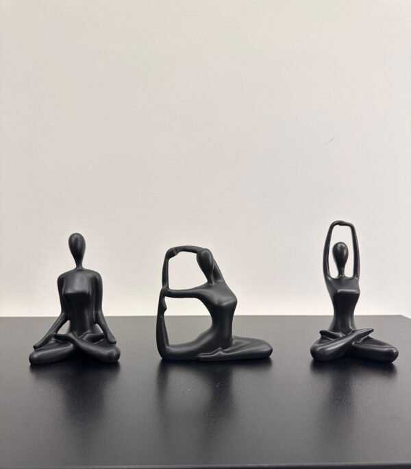 3 Pieces Yoga Figure Set