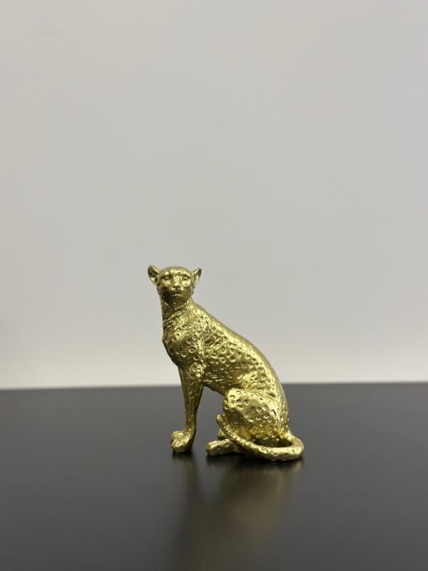 sitting leopard